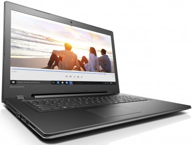 Ноутбук Lenovo IdeaPad IP300-17ISK (80QH00C7RA) чорний