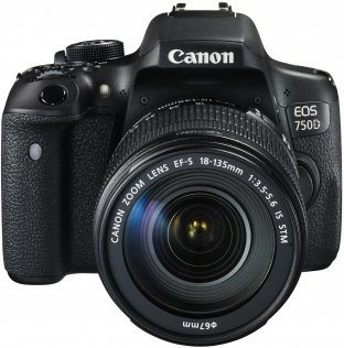 Цифрова фотокамера дзеркальна CANON EOS 750D kit 18-135mm IS STM
