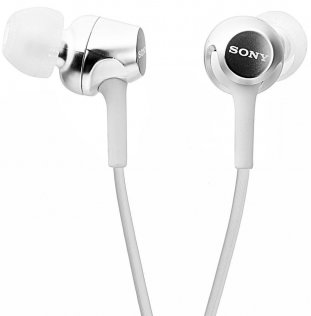 Навушники Sony MDR-EX155 White (MDREX155W.E)