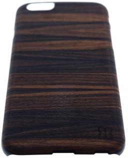 Чохол Mannwood for iPhone 6 - Wood Ebony/Black (M1417B)