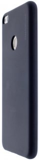 Чохол-накладка X-Level для Huawei P8 Lite 2017 - Metallic series, Чорний