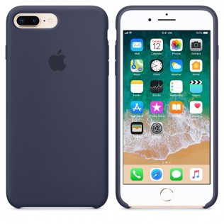 Чохол Apple for iPhone 8Plus / 7Plus - Silicone Case Midnight Blue (MQGY2ZM/A)