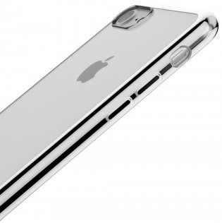 Чохол Devia for iPhone 7 - Glitter soft case Silver (6952897992651)