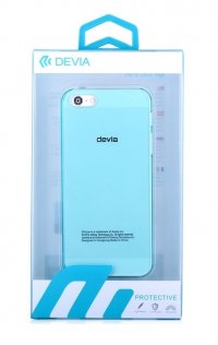 Чохол Devia for iPhone 5 - Naked Crystal Blue (6952897984496	)