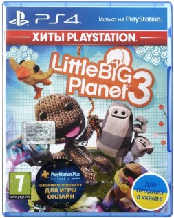 Гра LittleBigPlanet 3 [PS4, Russian version] Blu-ray диск
