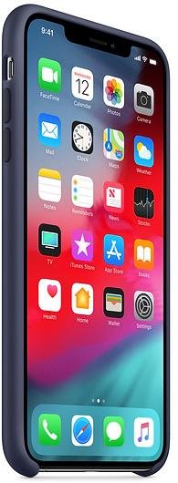 Чохол-накладка Apple для iPhone XS Max - Silicone Case Midnight Blue