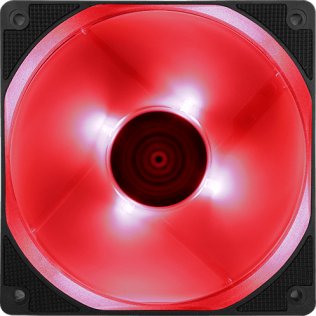 Вентилятор для корпуса AeroCool Motion 12 Plus Red (Motion12PlusRedLED)