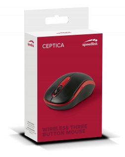 Миша SPEEDLINK Ceptica Wireless Black/Red (SL-630013-BKRD)