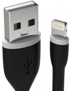 Кабель 1more USB 2.0 AM / Lightning 0.15m Black (ST-FCL6B)