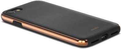 for Apple iPhone 8/7 - iGlaze Ultra Slim Snap On Case Armour Black