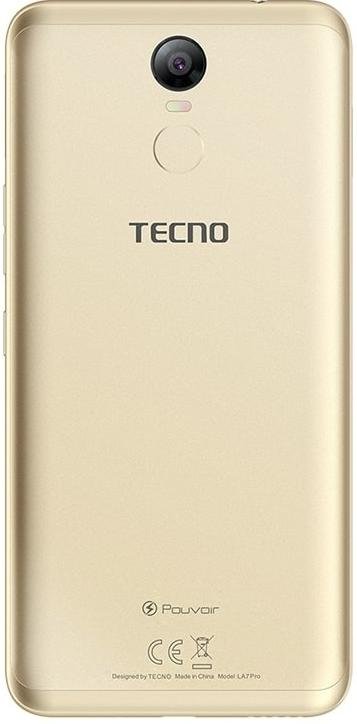 Смартфон TECNO Pouvoir 2 Pro LA7 pro 3/32GB Champagne Gold (680576169945)