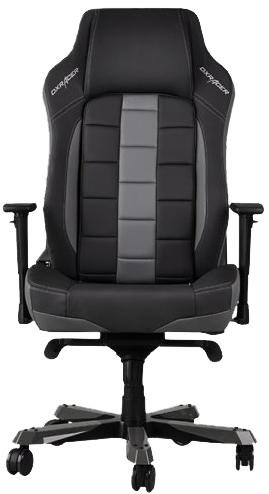 Крісло ігрове DXRACER Classic OH/CE120/NG Vinil шкіра, Al основа, Black/Grey