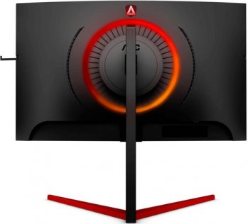 AOC ag273Qcg LED Curved (1ms, HDMI, DP, USB, колонки) ( Gaming ) Black