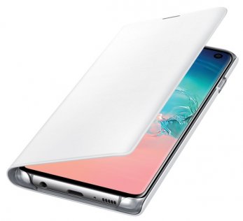Чохол Samsung for Galaxy S10 G973 - LED View Cover White (EF-NG973PWEGRU)