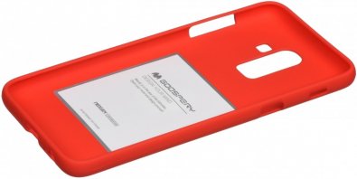 Чохол Goospery for Samsung Galaxy J8 J810 - SF Jelly Red 