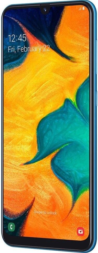 Смартфон Samsung Galaxy A30 A305F 3/32GB SM-A305FZBUSEK Blue