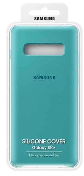 for Samsung для Galaxy S10 Plus G975 Silicone Cover Green