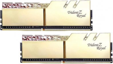 Оперативна пам’ять G.SKILL Trident Z Royal Gold DDR4 2x8GB F4-3000C16D-16GTRG