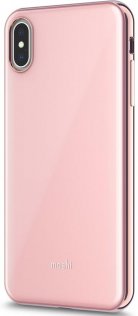 Чохол Moshi for Apple iPhone Xs/X - iGlaze Ultra Slim Snap On Case Armour Taupe Pink (99MO101301)