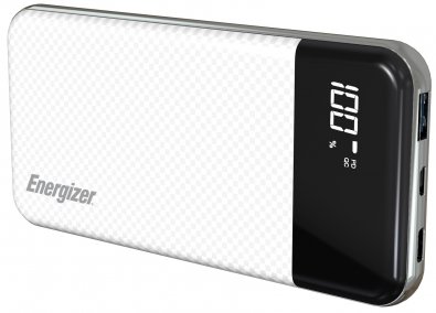 Батарея універсальна ENERGIZER UE10037PQ 10000mAh PD3.0 White (UE10037PQ (W))