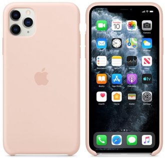 Чохол-накладка Apple для iPhone 11 Pro Max - Silicone Case Pink Sand (HCopy)