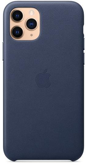 Чохол-накладка Apple для iPhone 11 Pro - Leather Case Midnight Blue
