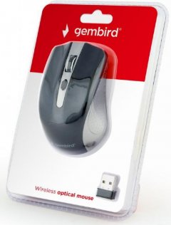 Мишка, Gembird MUSW-4B-04-GB Wireless, Grey/Black