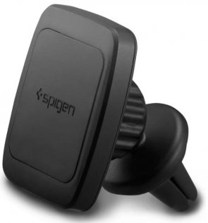 Кріплення для мобільного телефону Spigen Kuel H12 Air Vent Magnetic Swivel Car Mount Holder Black (000CD20115)
