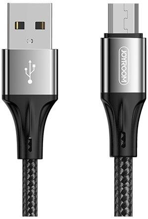 Кабель JoyRoom S-0230N1 AM / Micro USB 0.2m Black (S-0230N1 Black)