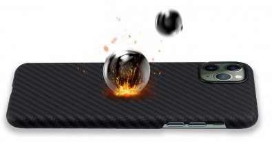 Чохол Pitaka for iPhone 11 Pro Max - MagEZ Case Black/Grey (KI1101M )