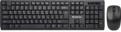 Комплект клавіатура+миша Defender Harvard C-945 Wireless Black (45945)
