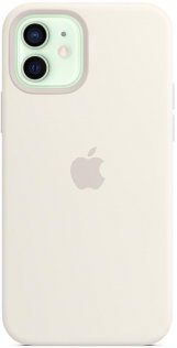 Чохол Apple for iPhone 12/12 Pro - Silicone Case with MagSafe White (MHL53)