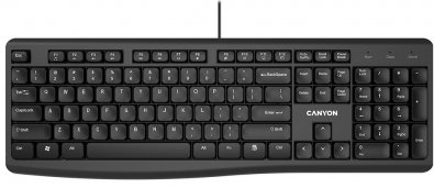Клавіатура Canyon CNE-CKEY5-RU USB Black