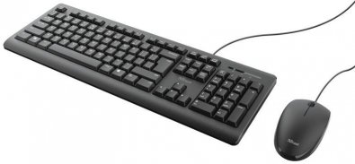 Комплект клавіатура+миша Trust Primo UA USB Black (24521_TRUST)