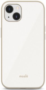  Чохол Moshi for iPhone 13 - iGlaze Slim Hardshell Case Pearl White (99MO132102)