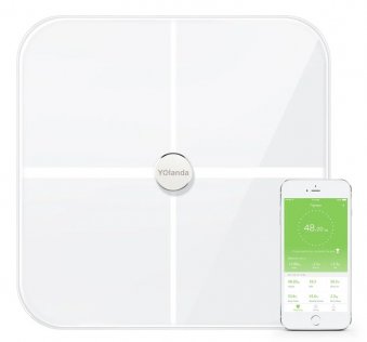 Смарт ваги Xiaomi Yolanda Body Fat Composition White Wifi and Bluetooth CS20C