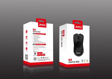 Миша Jedel 230 Black (JEDEL 230-USB)