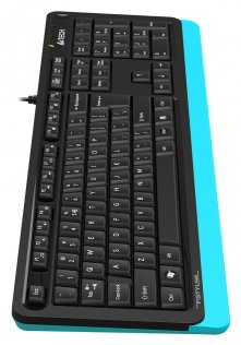 Клавіатура A4tech FKS10 USB Black/Blue (FKS10 (Blue))