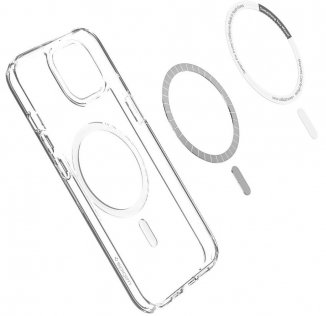 Чохол Spigen for iPhone 13 - Ultra Hybrid Mag Safe White (ACS03528)