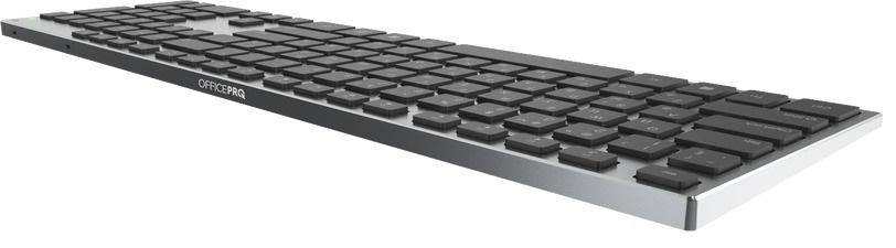 Клавіатура OfficePro SK1500 Grey