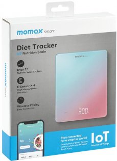 Смарт ваги Momax Diet Tracker IoT Nutrition Scale (EW3SP)