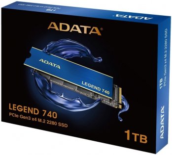 SSD-накопичувач A-Data Legend 740 2280 PCIe 3.0 x4 1TB (ALEG-740-1TCS)