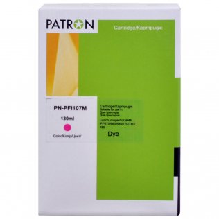 Сумісний картридж PATRON for Canon PFI-107M Magenta (CI-CAN-PFI-107M-PN)