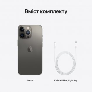 Смартфон Apple iPhone 13 Pro 128GB Graphite (MLV93)