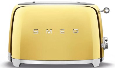 Тостер Smeg Retro Style Gold (TSF01GOEU)