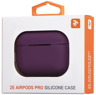 Чохол 2E for Apple Airpods Pro - Pure Color Silicone 2.5mm Marsala (2E-PODSPR-IBPCS-2.5-M)