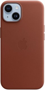 Чохол Apple for iPhone 14 Plus - Leather Case with MagSafe Umber (MPPD3)