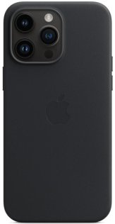 Чохол Apple for iPhone 14 Pro Max - Leather Case with MagSafe Midnight (MPPM3)