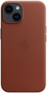 Чохол Apple for iPhone 14 - Leather Case with MagSafe Umber (MPP73ZE/A)