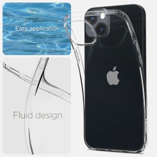  Чохол Spigen for Apple iPhone 14 - Liquid Crystal Crystal Clear (ACS05033)